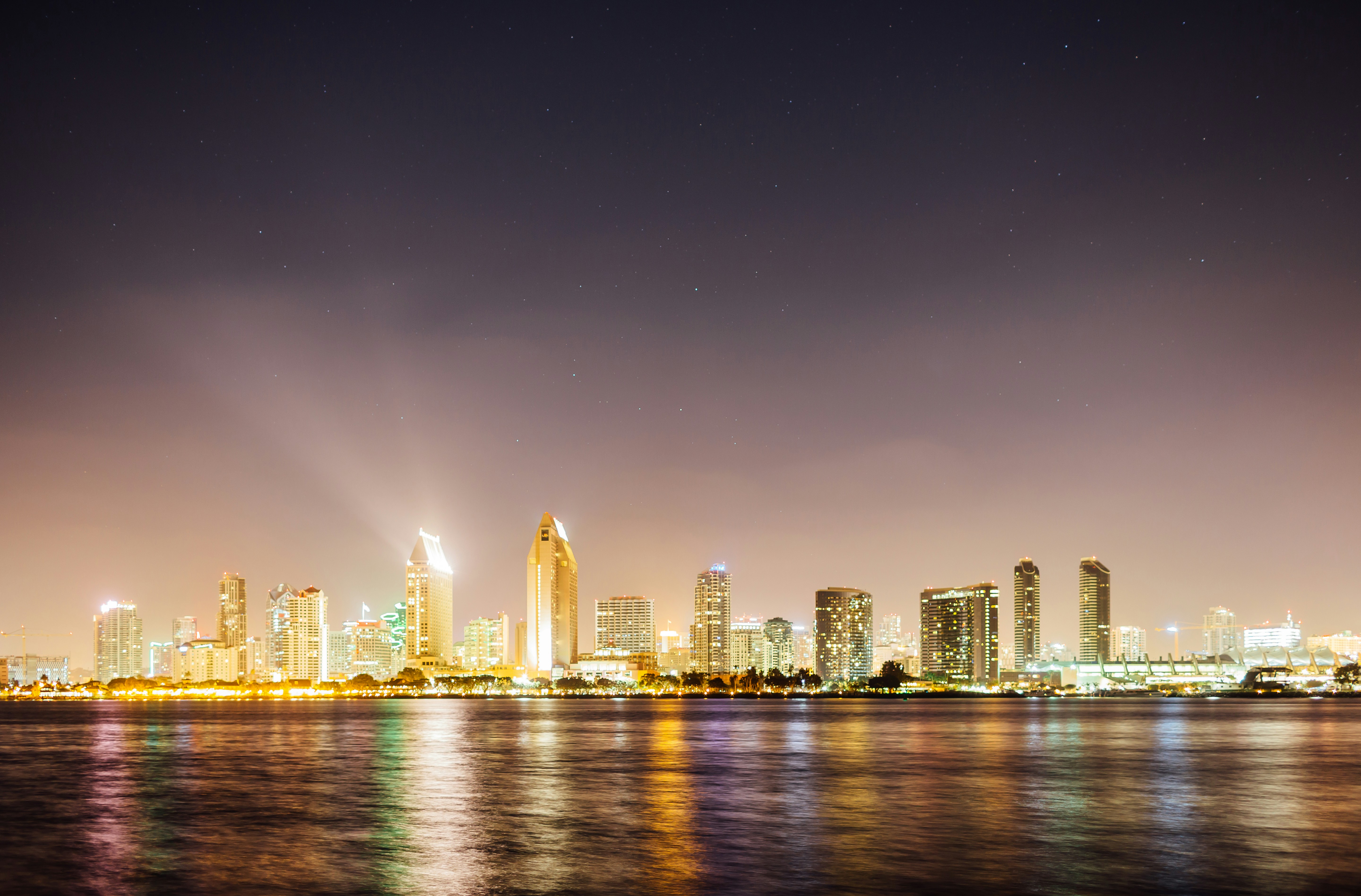 San Diego skyline and downtown views